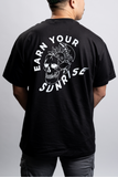 SOLD OUT | Sunrise on the Mind T-Shirt in Black Unisex