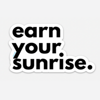 Earn Your Sunrise Sticker Pack (3 pc.)