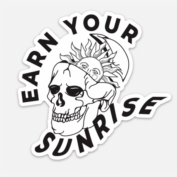 Sunrise on the Mind Sticker