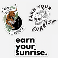 Earn Your Sunrise Sticker Pack (3 pc.)